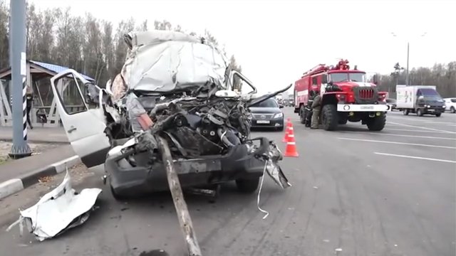 Смертельное дтп в Московской области на трассе М4 Дон 26 октября 2016