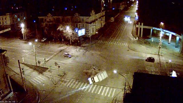 Дтп в Челябинске на пересечении улиц Коммуны и Энгельса 27 октября 2016