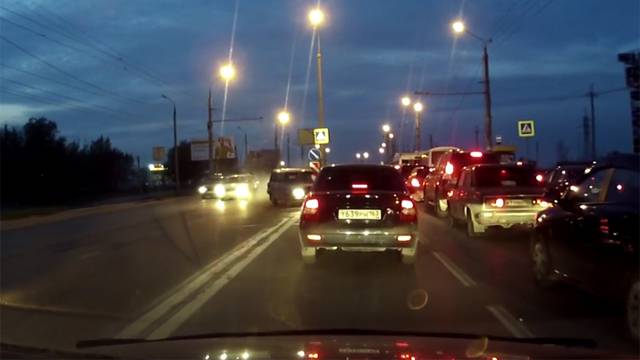 Дтп на Автозаводском шоссе в Тольятти 27 октября 2016
