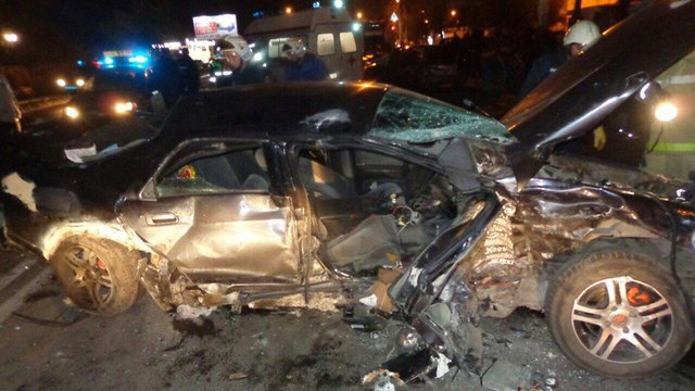 Дтп на Ленинском проспекте в Воронеже 4 октября 2016