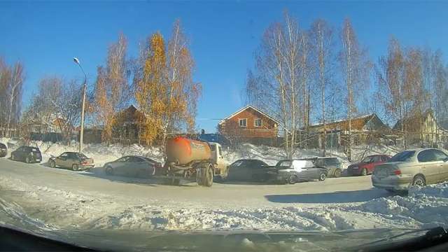 Массовое дтп на Лесной улице в Верхней Пышме 10 ноября 2016