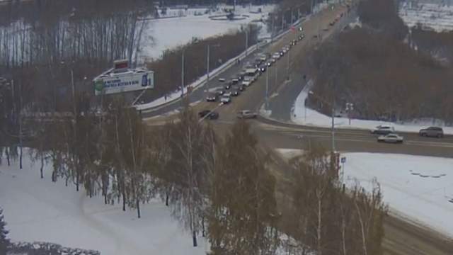 Дтп на пересечении Октябрьского проспекта и Соборной в Кемерово 14 ноября 2016