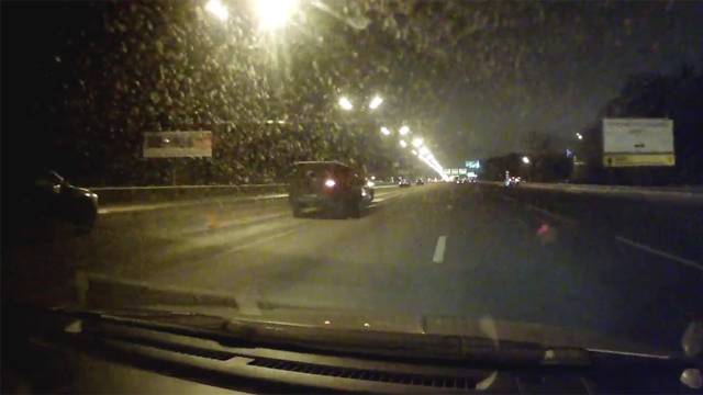 Дтп на МКАД в Москве 17 ноября 2016