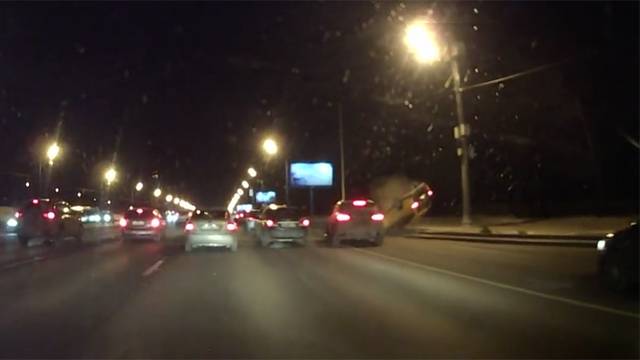 Дтп на Кутузовском проспекте в Москве 21 ноября 2016