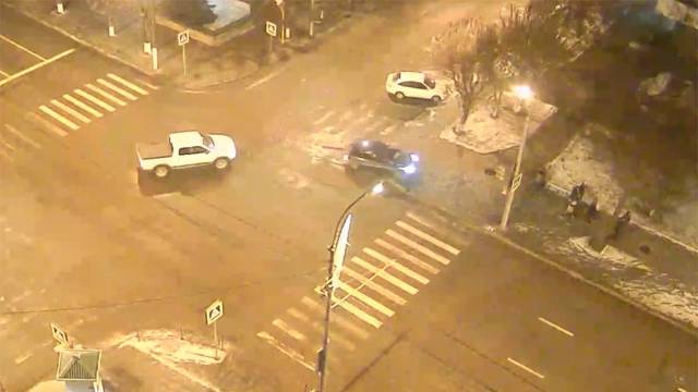 Дтп в Красноярске на пересечении Карла Маркса и Диктатуры Пролетариата 3 ноября 2016