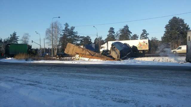 Массовое дтп на трассе М7 «Волга» во Владимирской области 30 ноября 2016