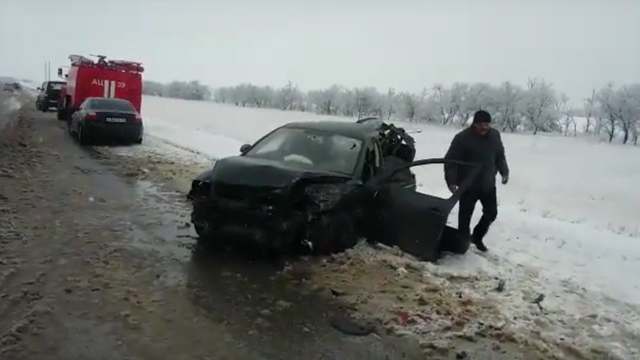 Крупное дтп на трассе «Ставрополь - Батайск» в Изобильненском районе 1 декабря 2016