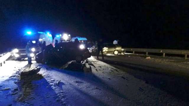 Страшное дтп на трассе «Оренбург - Орск» в Гайском районе 10 декабря 2016