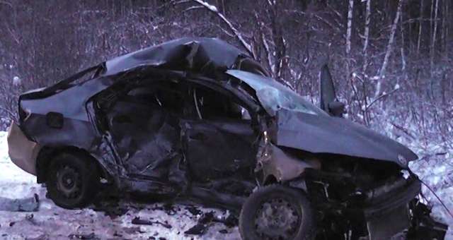 Страшное дтп на автодороге «Кубинка - Звенигород» в Одинцовском районе 12 декабря 2016