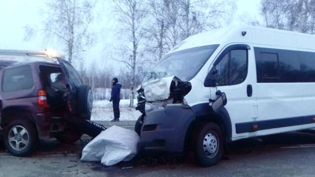 Дтп с автобусом на трассе «Байкал» в Прибайкальском районе 15 декабря 2016