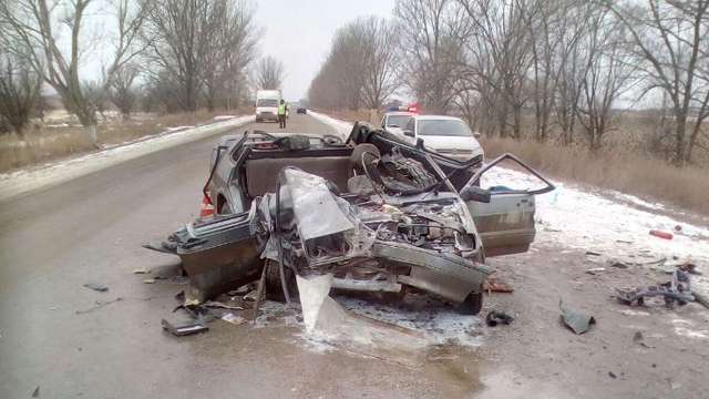 Страшная авария под Астраханью на трассе «Астрахань - Красный Яр» 20 декабря 2016