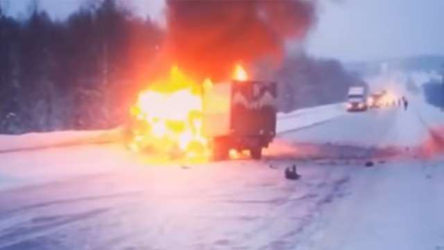 Массовое дтп на трассе «Кемерово - Маpиинск» в Кемеровском районе 20 декабря 2016