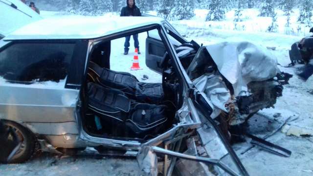 Дтп с пострадавшими под Артёмовским 24 декабря 2016