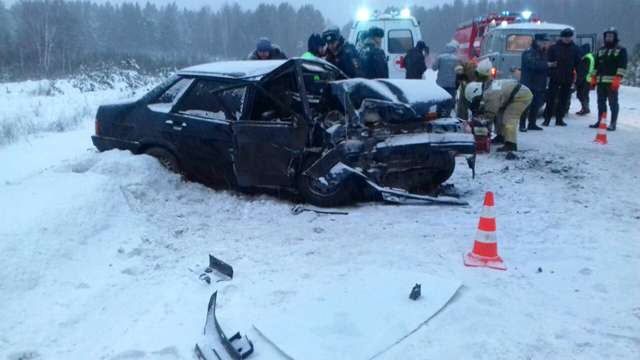 Дтп с пострадавшими под Артёмовским 24 декабря 2016
