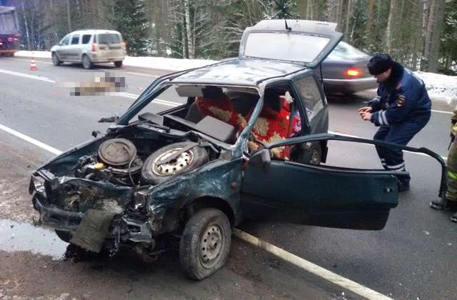 Дтп на Приозерском шоссе 28 декабря 2016