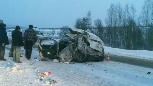 Страшная авария на трассе «Пермь - Екатеринбург» в Ачитском округе 4 декабря 2016