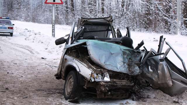 Страшная авария на Ядринском шоссе под Чебоксарами