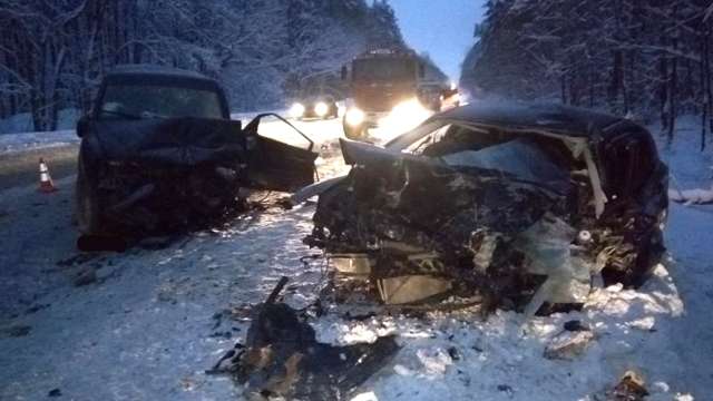 Страшная авария на трассе М5 «Урал» в Щацком районе 8 января 2017