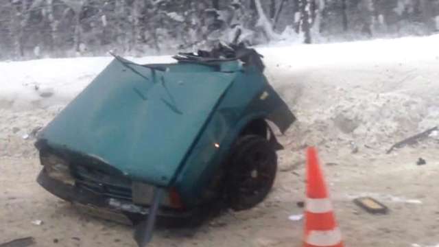 Страшное дтп с грузовиком на Восточном Обходе в Перми 13 января 2017