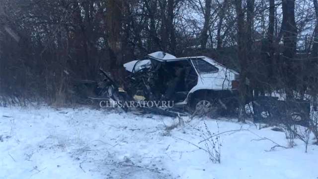 Дтп на трассе «Энгельс - Ровное» в Энгельсском районе 17 января 2017