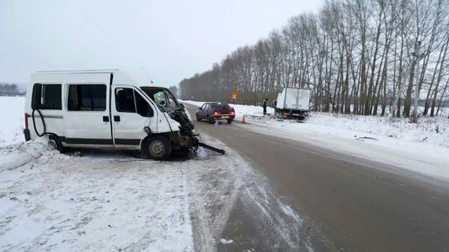 Дтп на трассе «Рузаевка - Ковылкино» в Рузаевском районе 18 января 2017
