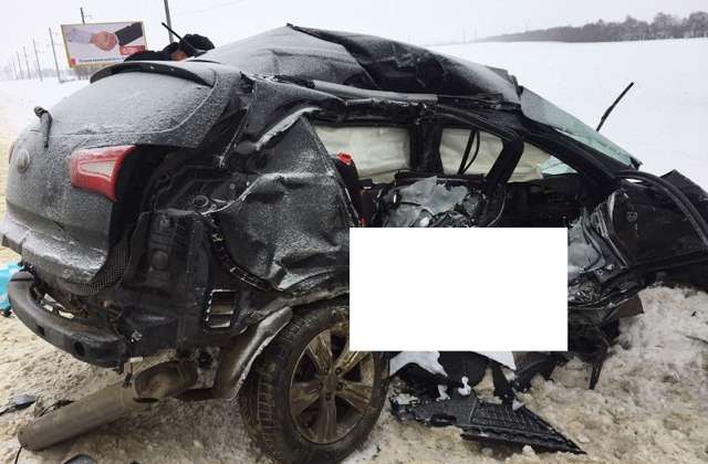 Серьезное дтп на трассе «Ростов-на-Дону - Ставрополь» в Шпаковском районе 3 февраля 2017