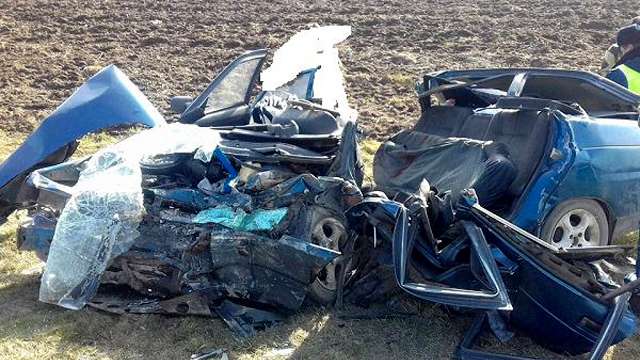 Страшное дтп на трассе «Новороссийск - Керченский пролив» в Темрюкском районе 1 марта 2017