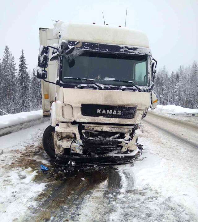 Массовое дтп на трассе «Кола» в Лоухском районе 4 марта 2017