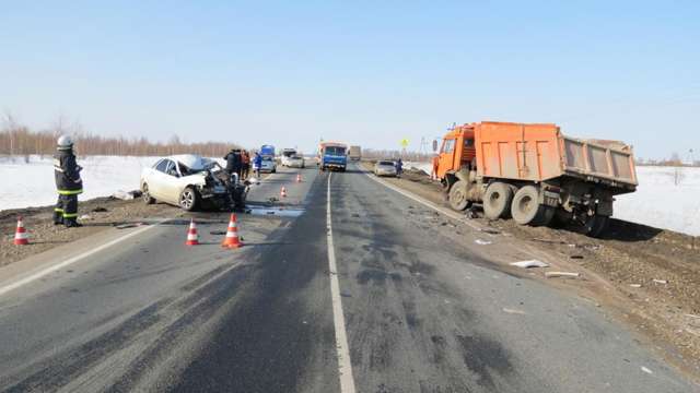 Серьезное дтп на трассе «Вятка» в Яранском районе 16 марта 2017