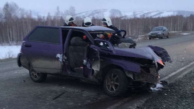 Дтп на трассе «Стерлитамак - Магнитогорск» в Абзелиловском районе 17 марта 2017
