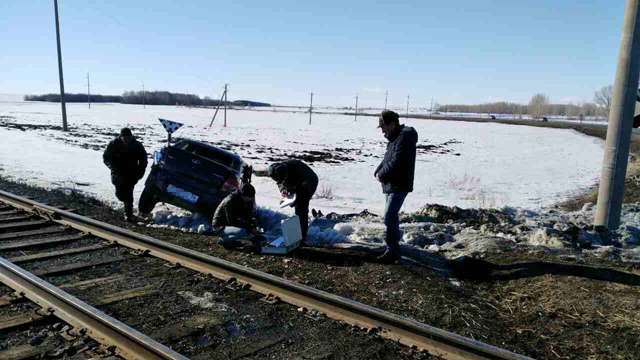 Дтп на ж/д переезде в Тюльганском районе