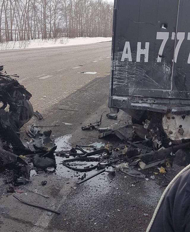 Страшное дтп на Чуйском тракте в Тальменском районе Алтайского края