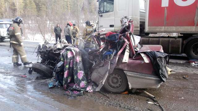 Страшное дтп на трассе М5 «Урал» под Златоустом