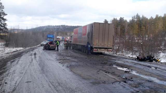 Страшное дтп на трассе М5 «Урал» под Златоустом
