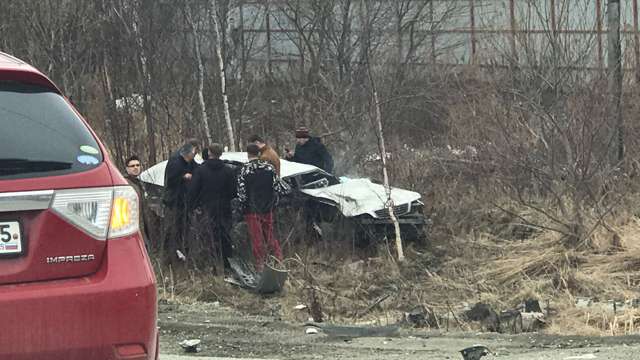 Страшное дтп на проспекте Мира в Южно-Сахалинске