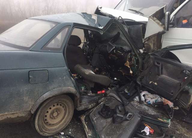 Лобовое дтп на трассе «Саратов - Волгоград» в Саратовском районе