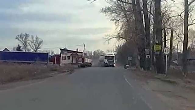 Дтп с грузовиком в Узловском районе Тульской области 