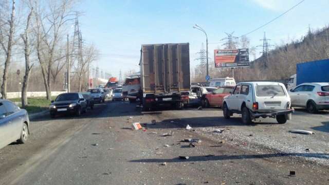 Массовое дтп на трассе М5 «Урал» в Жигулевске