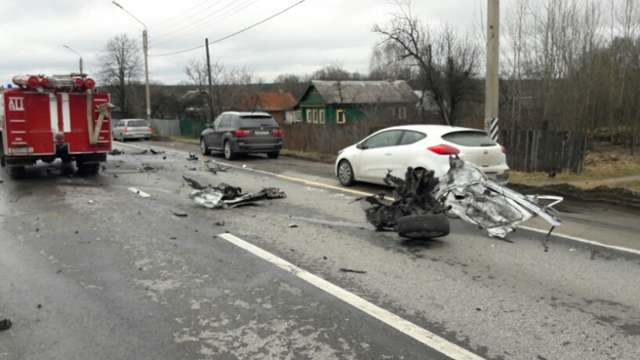 Страшное дтп на трассе М7 «Волга» в Петушинском районе