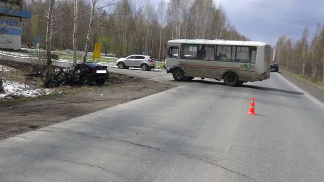 Дтп с автобусом на трассе «Екатеринбург - Серов» в Невьянском районе