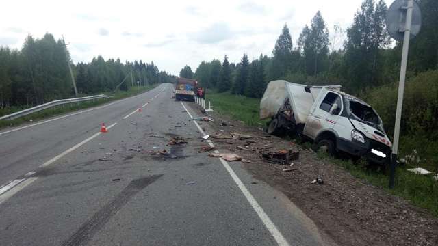 Крупное дтп на трассе «Пермь - Березники» в Добрянском районе