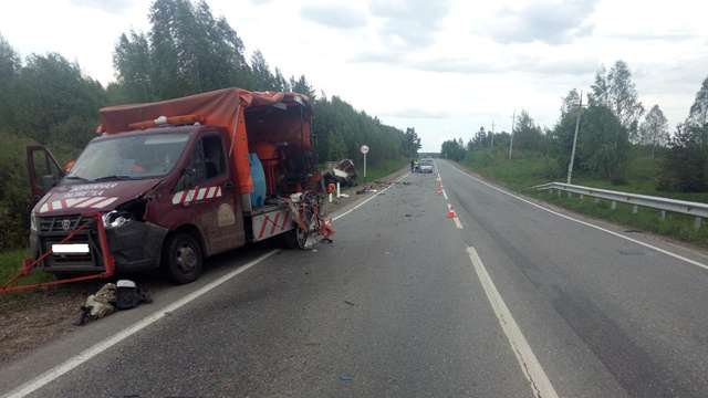 Крупное дтп на трассе «Пермь - Березники» в Добрянском районе