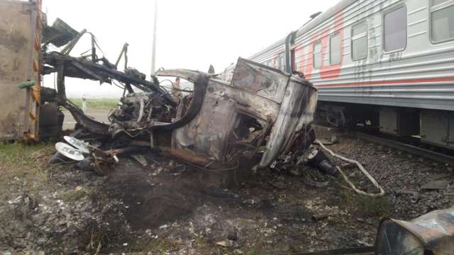 Дтп на ж/д переезде в Макаровском районе Сахалинской области