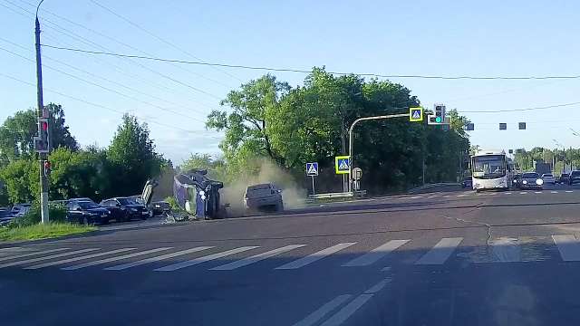 Серьезное дтп на улице Горького во Владимире