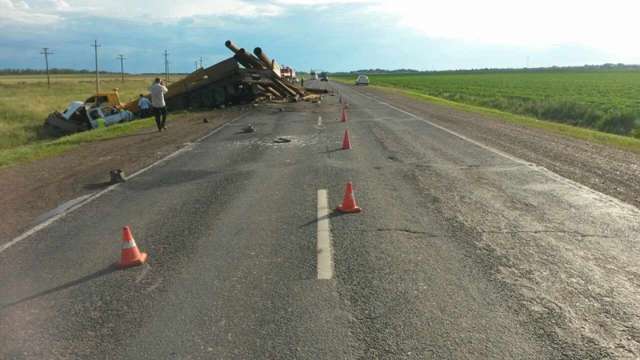 Серьезное дтп на трассе «Уфа - Оренбург» в Октябрьском районе