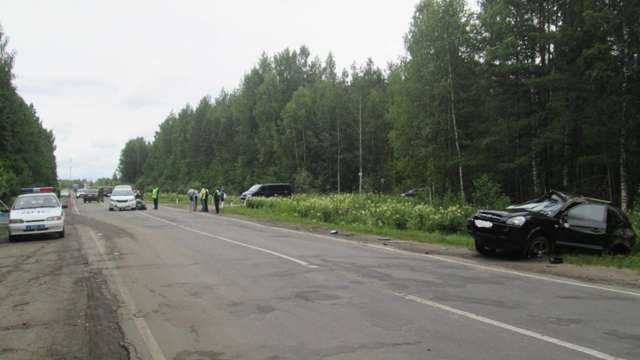 Серьезное дтп на трассе «Кострома - Пермь» в Макарьевском районе
