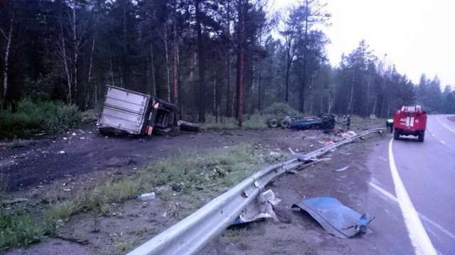 Дтп с грузовиком на трассе «Байкал» в Шелеховском районе