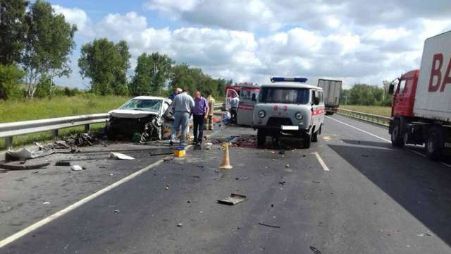 Серьезное дтп на трассе М5 «Урал» под Самарой