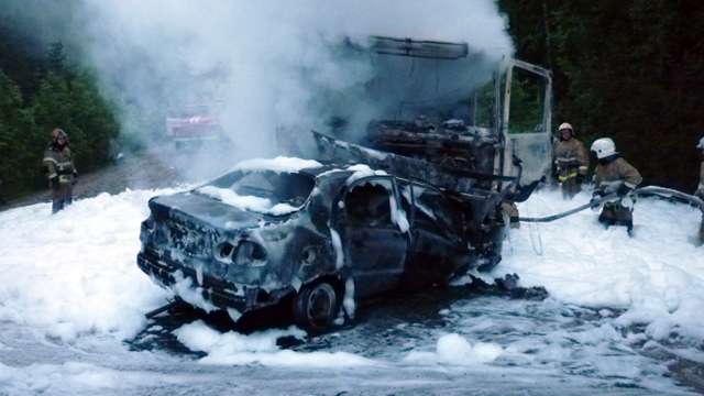 Страшное дтп возле поселка Надвоицы в Сегежском районе Карелии