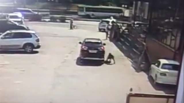 В Улан-Удэ внедорожник совершил наезд на ребенка